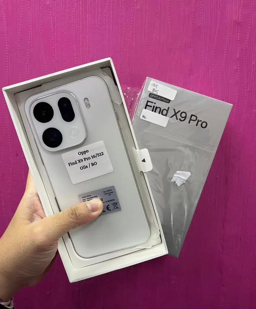 OPPO FIND X9 PRO 5G, 16/512GB, SILK WHITE
