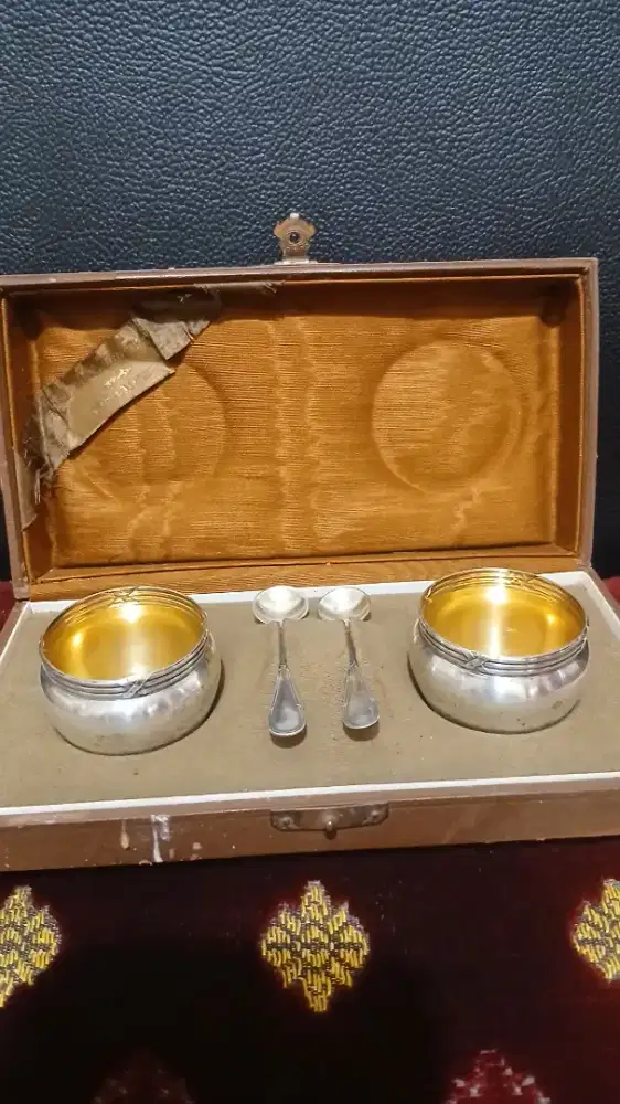 Salt Cellar Set Antik Jerman 1930