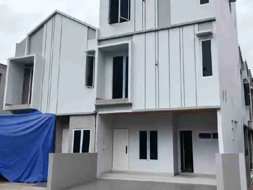 Jual Rumah Baru Cluster 2antai Di Jakarta Pusat (Akses 2 Mobil) Murah Bisa KPR
