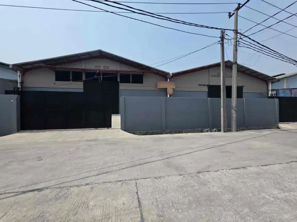 Disewakan Gudang Gandeng Lb 1080m2 Siap Pakai Di Kosambi Dadap Bebas Banjir