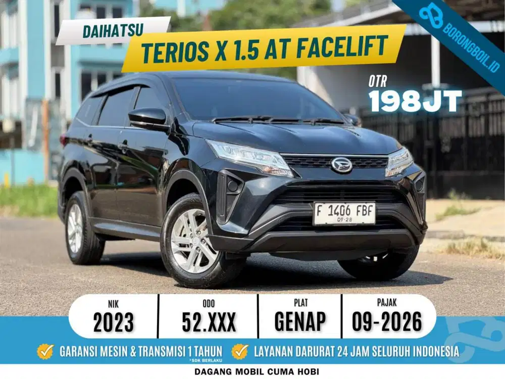 Terios X 1.5 AT 2023 Facelift