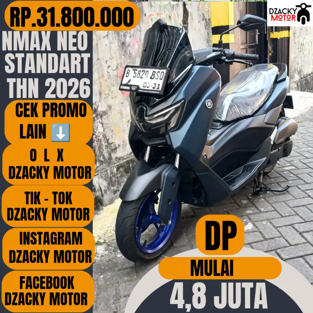 NMAX NEO STANDART 2026 SECOND LIKE NEW