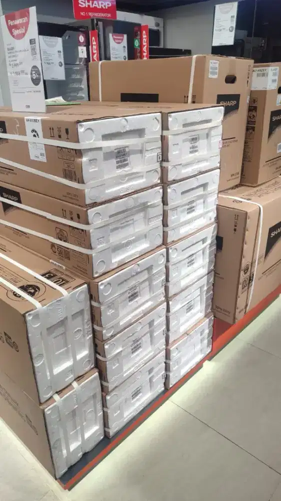 AC Sharp free perlengkapan dan pasang