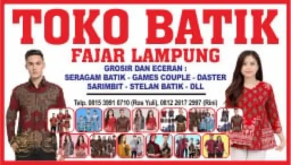 Buka Loker 2 karyawati yg Rajin Bekerja Jujur & Bertanggung Jawab