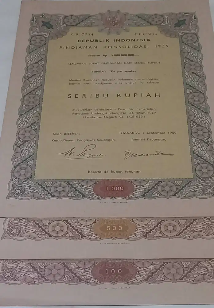 Pinjaman Konsolidasi 1959
