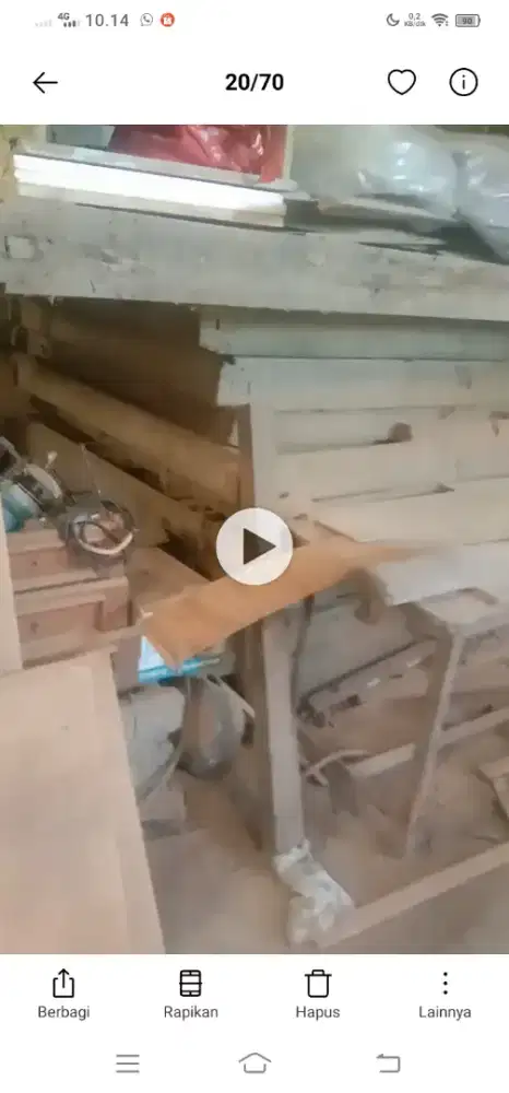Jual borongan kusen kusen kayu jati campur da 16lobang