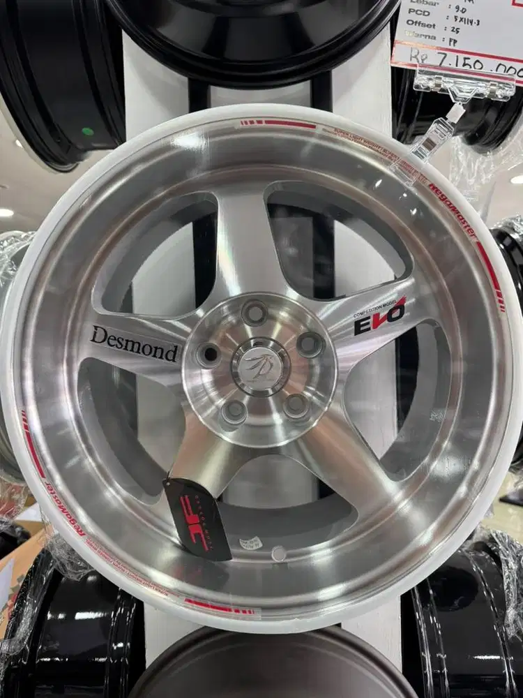 VELG RING 17 INNOVA CIVIC FD XPANDER MAZDA 3 DLL