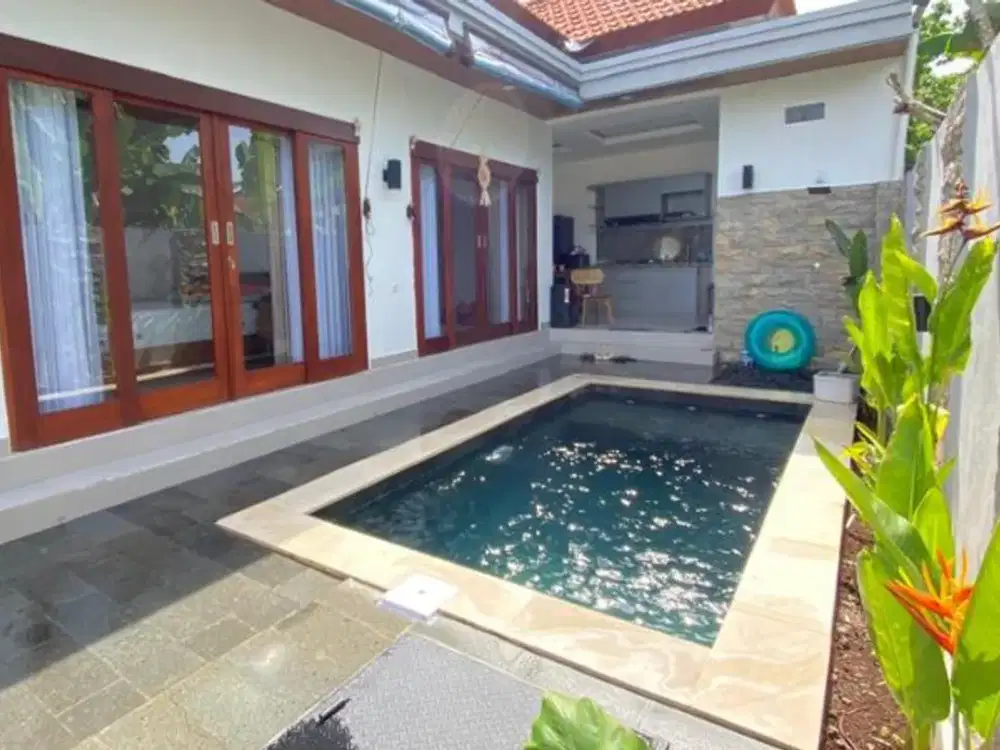 VILLA TEPI SAWAH DEKAT PANTAI DI YEH GANGGA TABANAN, BALI