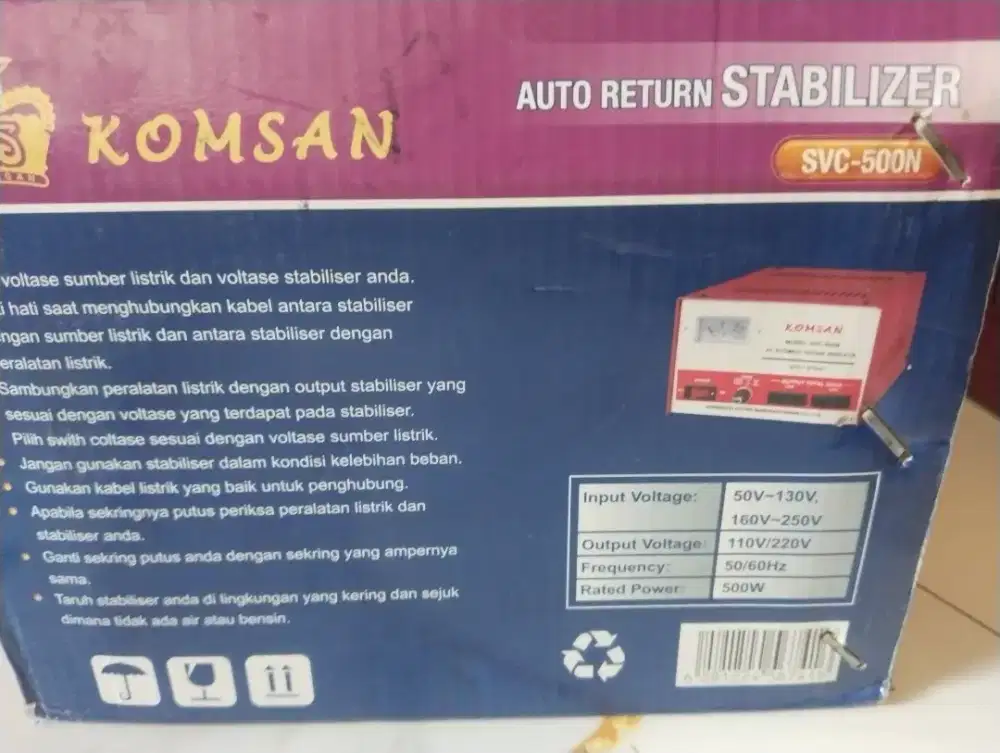 Penguat daya listrik buat kulkas mesin cuci & lain2