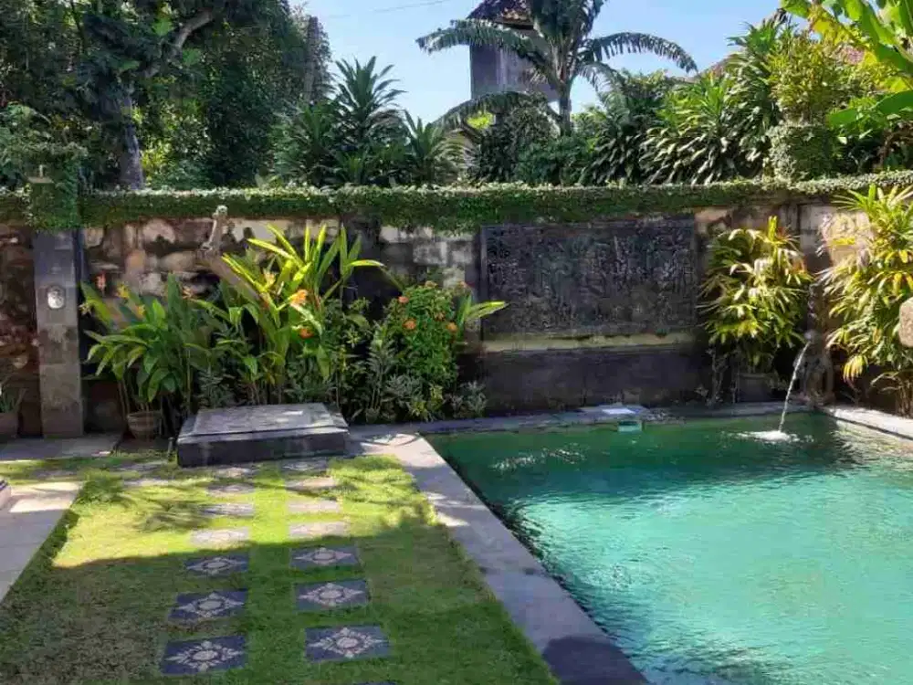 villa beachside luas balinesse style  kesari sanur bali