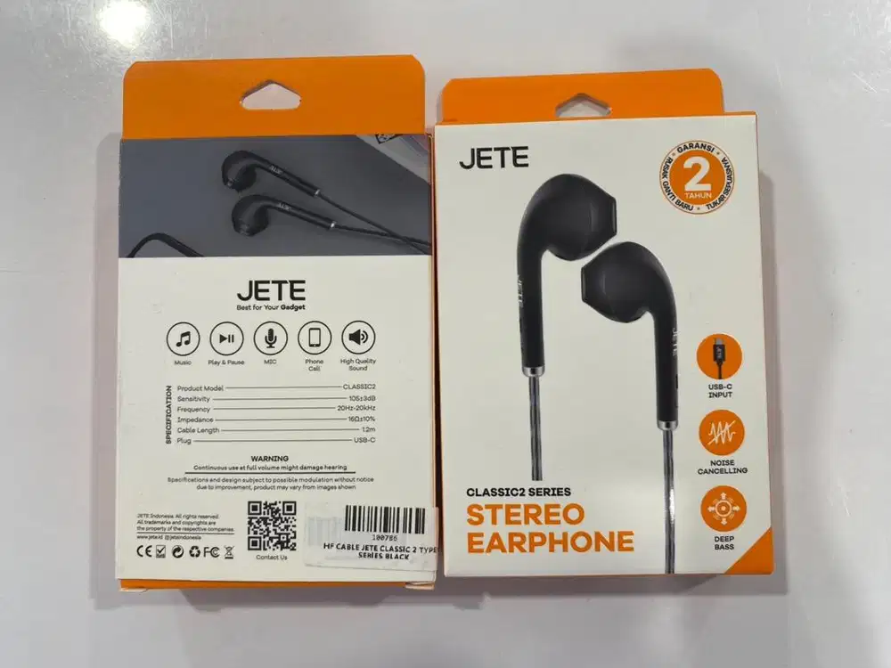 HF Cable Jete Classic 2 Type C Series Black