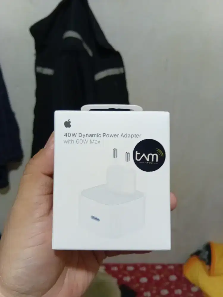 Adaptor Original Tam Iphone 17Pro 40W Tipe C(New)