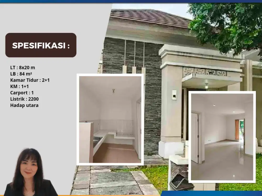 Murah Cluster Elysia Lt. 160 1 lantai Suvarna Sutera Cikupa Tangerang