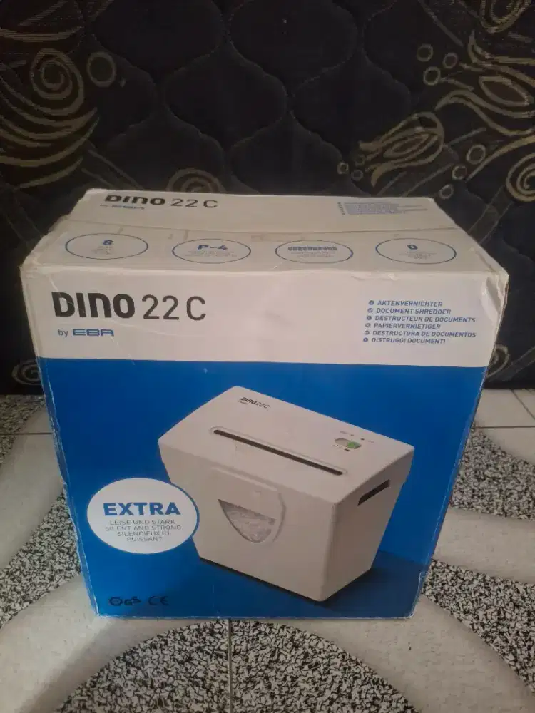 Mesin penghancur kertas EBA DINO C22 buatan jerman