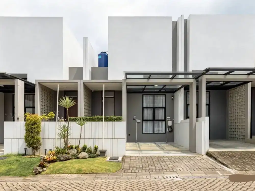 DIJUAL Rumah Modern Full Furnish Cocok untuk First Home Rich Buyer Siap Huni Lingkungan Aman Dekat RS Persada dan Binus University di Brassia Hill