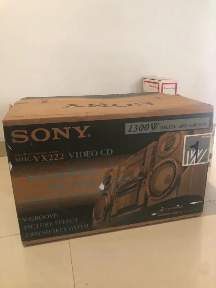 CD Player Vintage - Sony MHC-VX222 Compo Stereo Hi-fi Mini