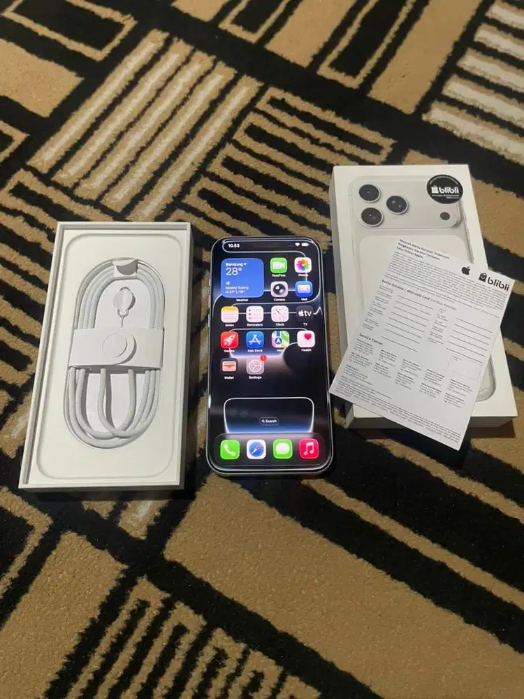 iPhone 17 Pro Max 512gb iBox GDN SA/A Aktif Mulus Like New
