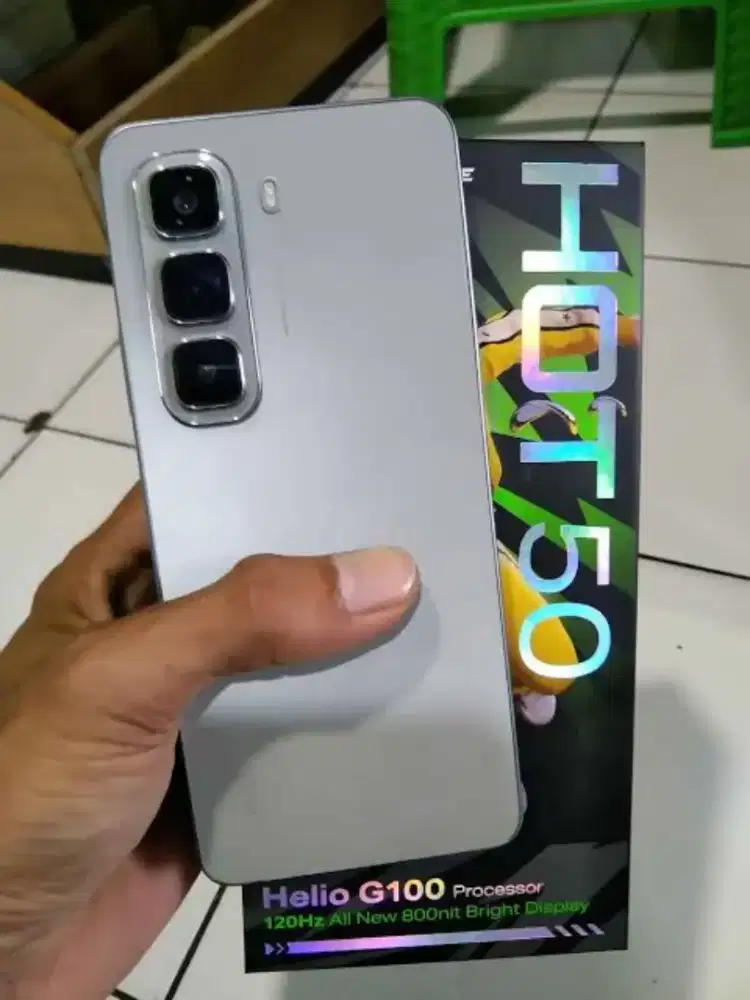 Dijual Infinix hot 50 nfc 4g bekas