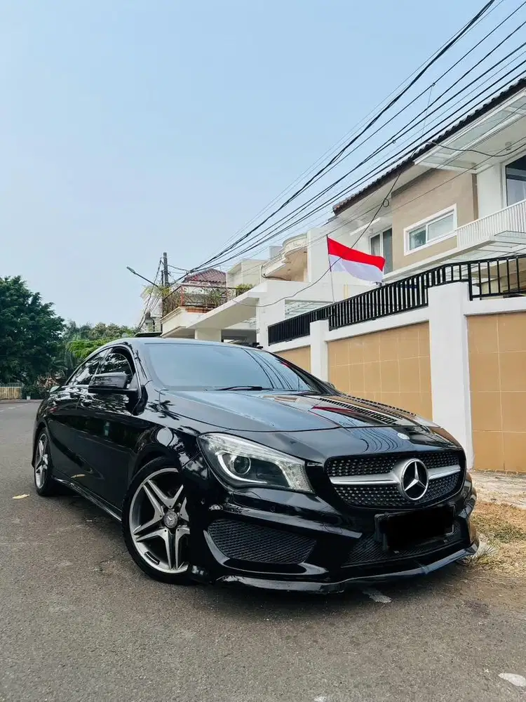 MURAH MERCEDES CLA200 AMG FRAMELESS COUPE TGN PERTAMA IRIT SPORT JOSS