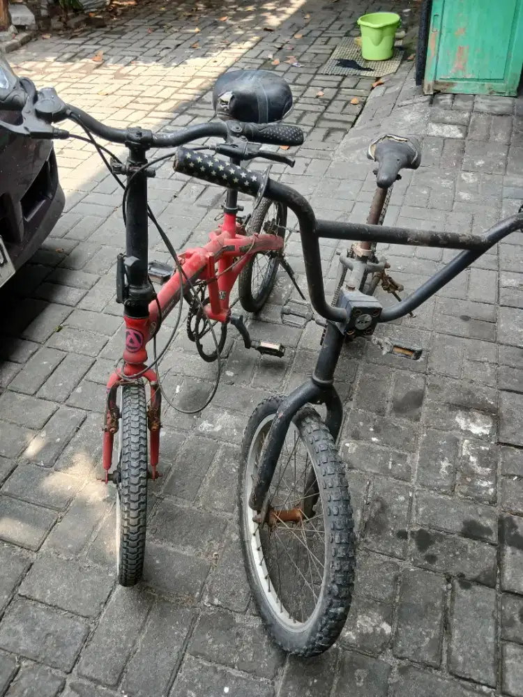 Sepeda bmx, lipat dan frem
