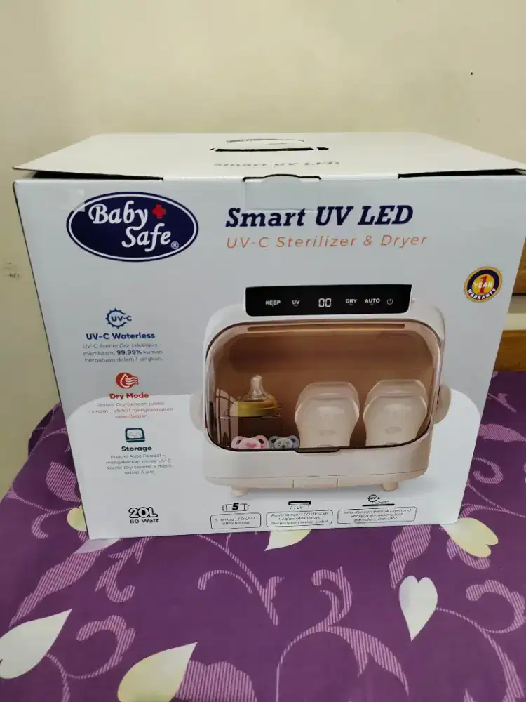 BABY SAFE STERILIZER DRYER UV C