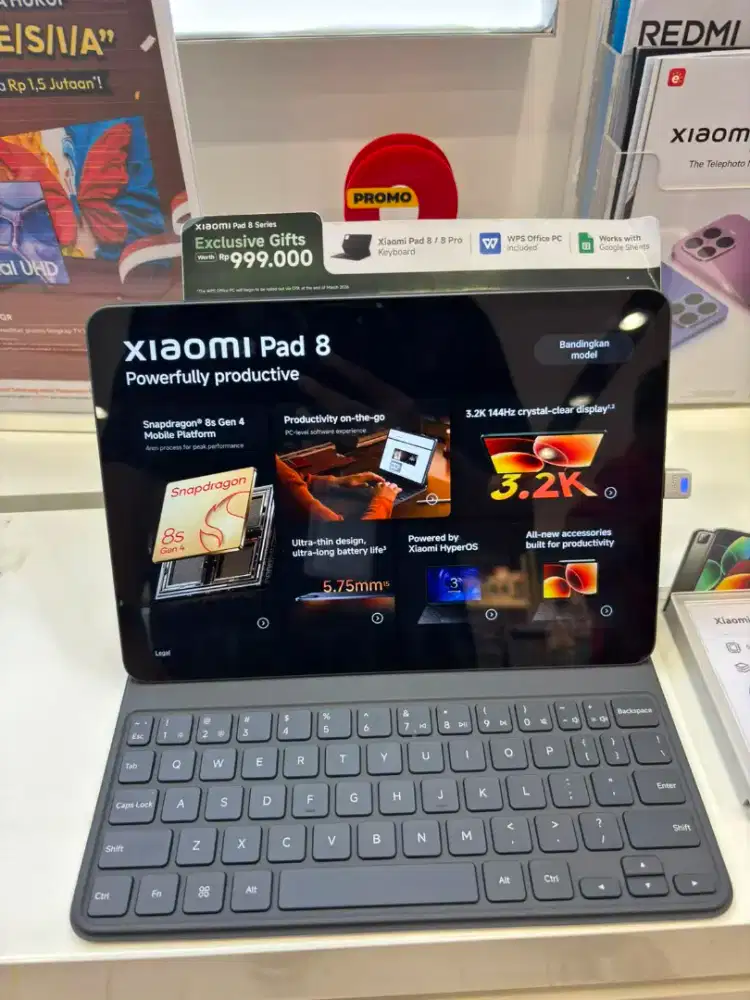 XIAOMI PAD 8 FREE KEYBOARD READY CICILAN