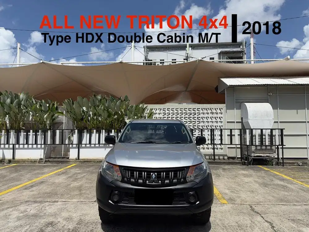 Mitsubishi Strada Triton 4x4 HDX Double Cabin Gardan  Thn 2018  BG PLG