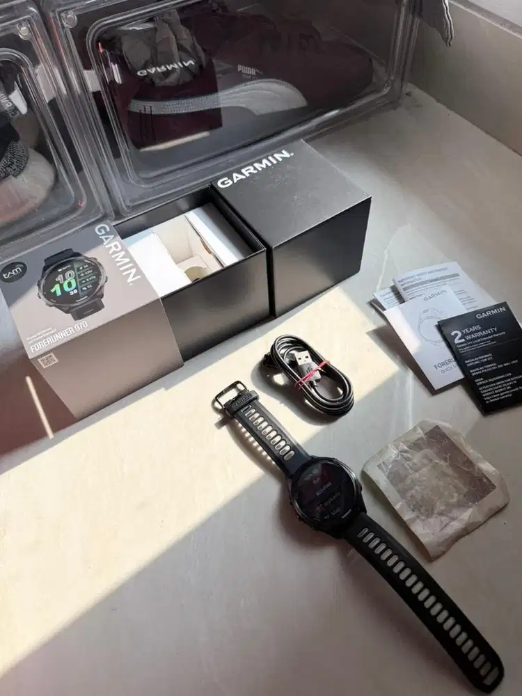 Garmin Forerunner 970 Smartwatch Running Garansi Resmi 2 Tahun