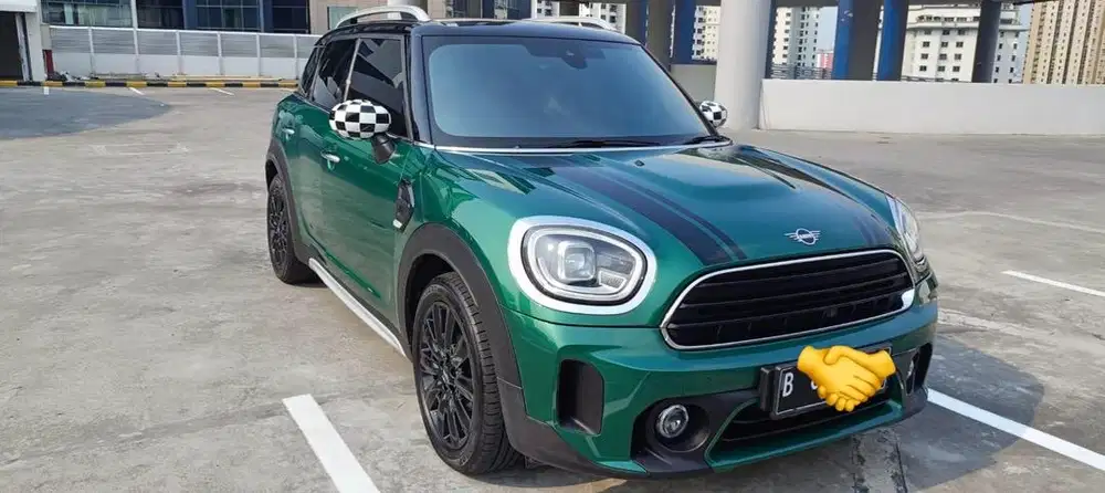 Mini cooper contryman facelift 1500cc , 2022 British Racing green