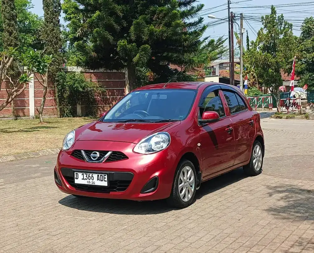 Dp 3jt nissan March 1.2 L automatic 2015 red