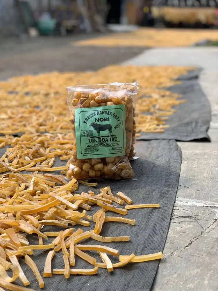 Krecek Rambak mentah kotak/Dadu 500g
