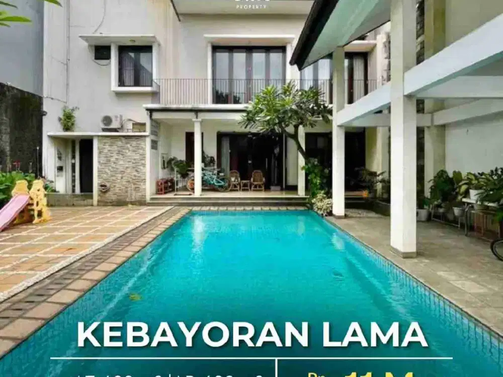 Kebayoran Lama Area Modern Tropical House Lokasi Strategis