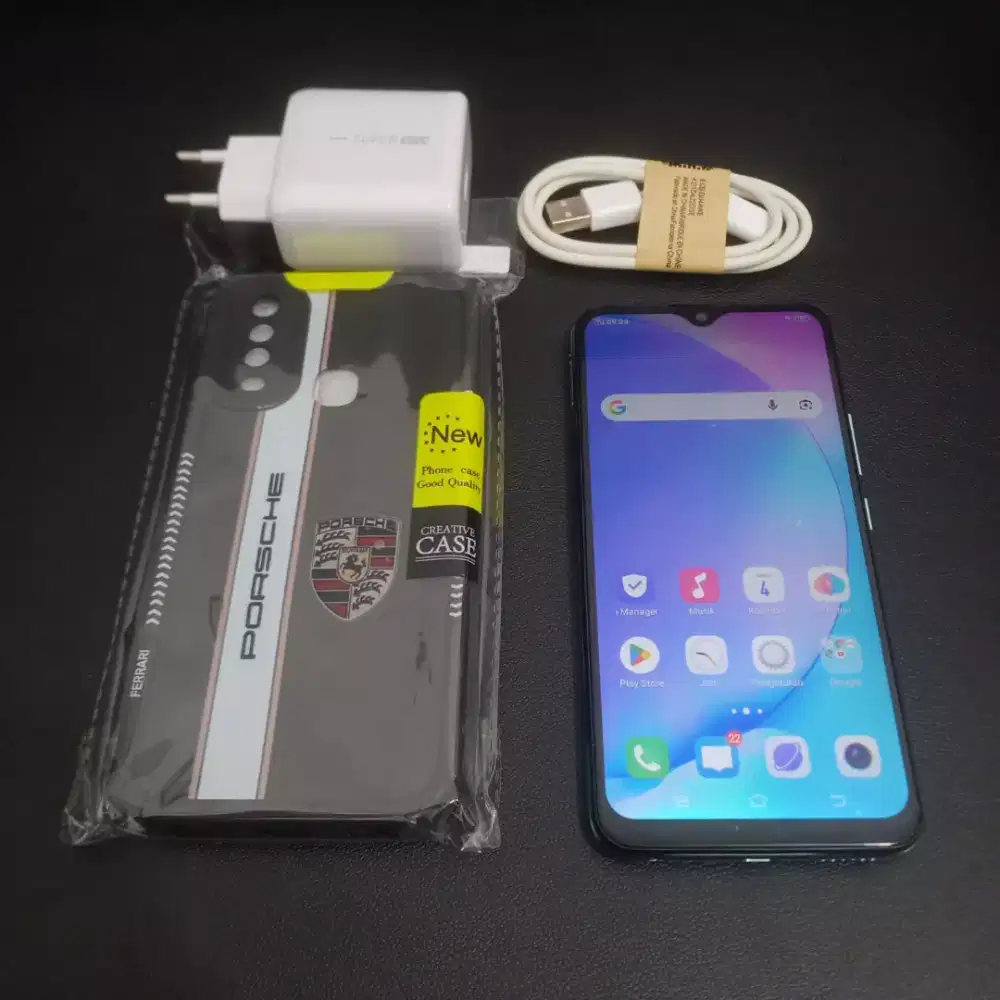 VIVO Y17 Ram 8GB +biru muda+