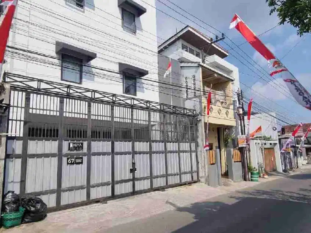 DIJUAL Kost Exclusive 25 Kamar Sinduadi Dekat UGM - LT 217 LB 500 - Omzet 40Jt/Bln - 6,5M Nego