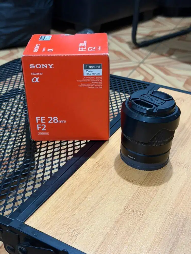Lensa Sony FE 28mm F2 Fullframe