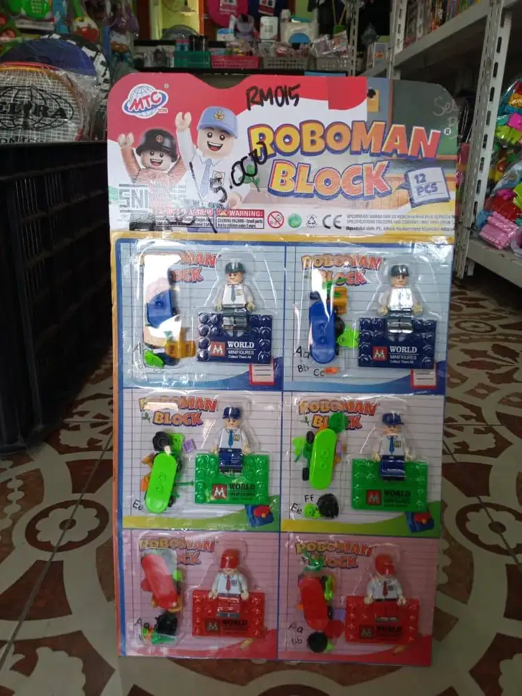 mainan anak lego anak sekolah