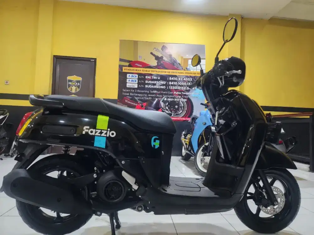 FAZZIO NEO HYBRID TAHUN 2026 HITAM GLOSY