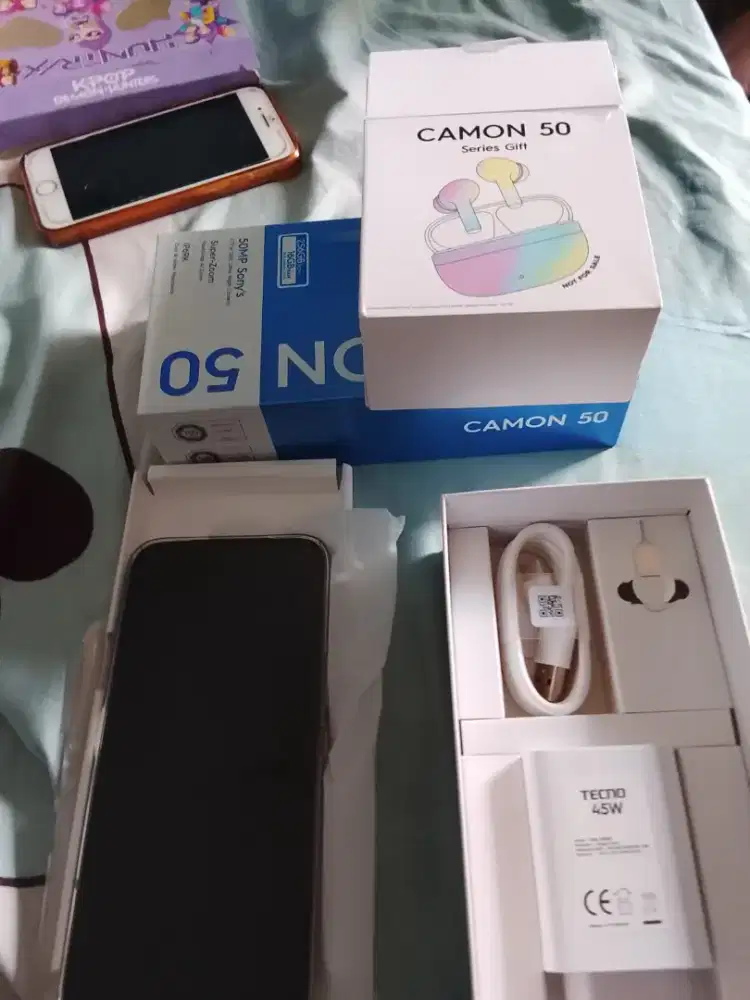Camon 50 Ram 256Gb 8+8GB