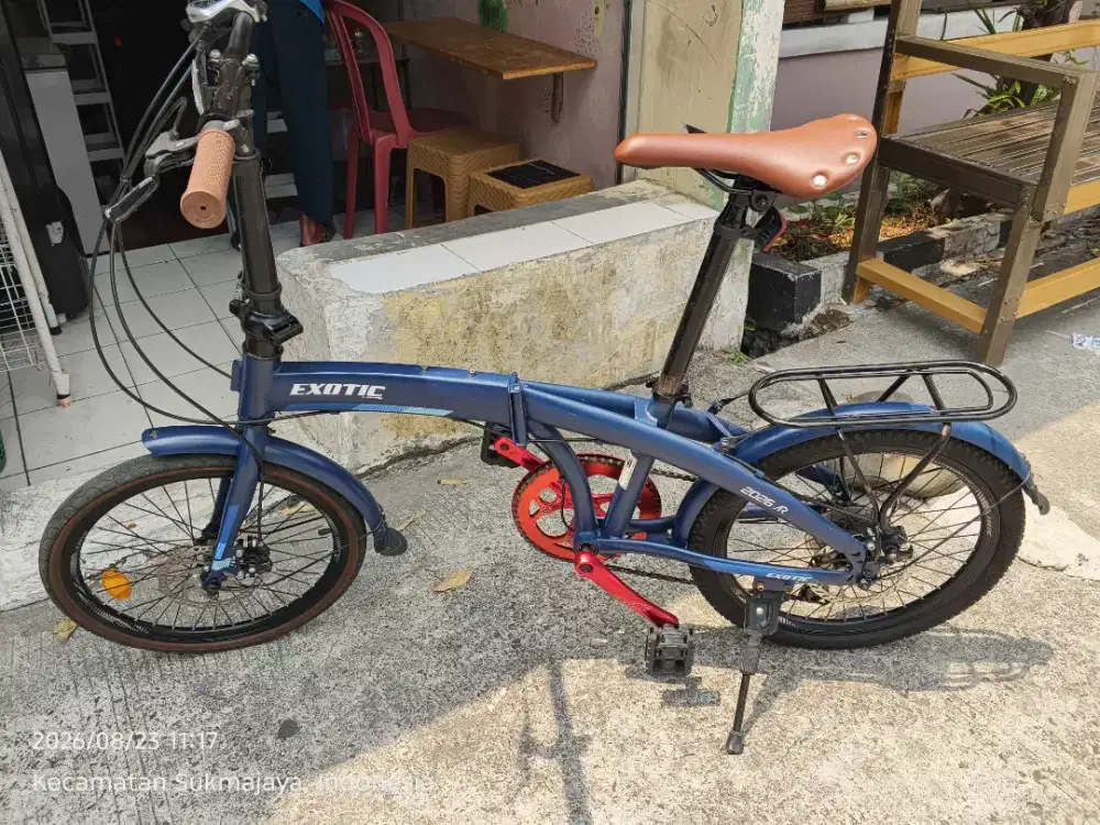 Sepeda lipat exotic 20in
