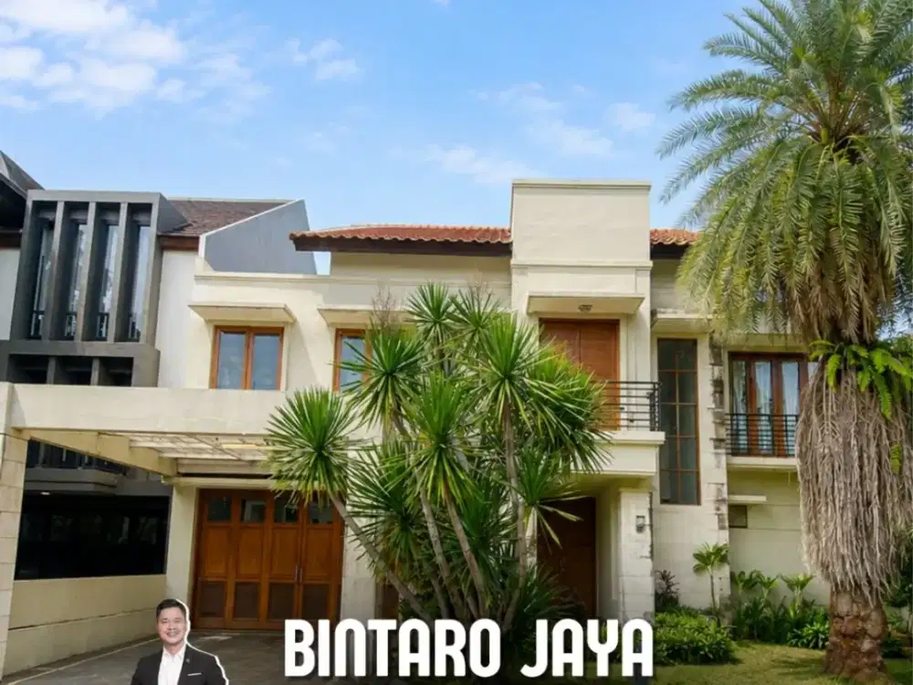 Rumah modern cantik lokasi staretgis di bintaro jaya