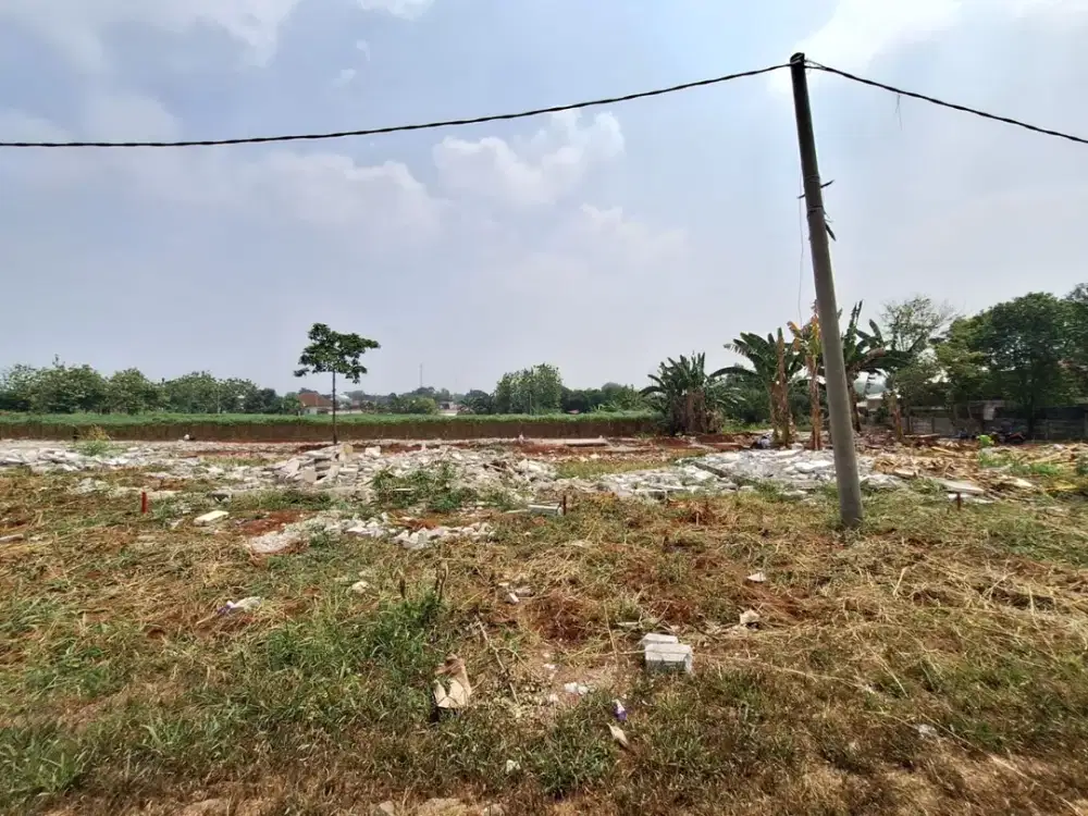 Tanah SHM 100Jtan Dalam Perumahan - Fasum Jalan 11 Meter - 15 Menit Stasiun Citayam