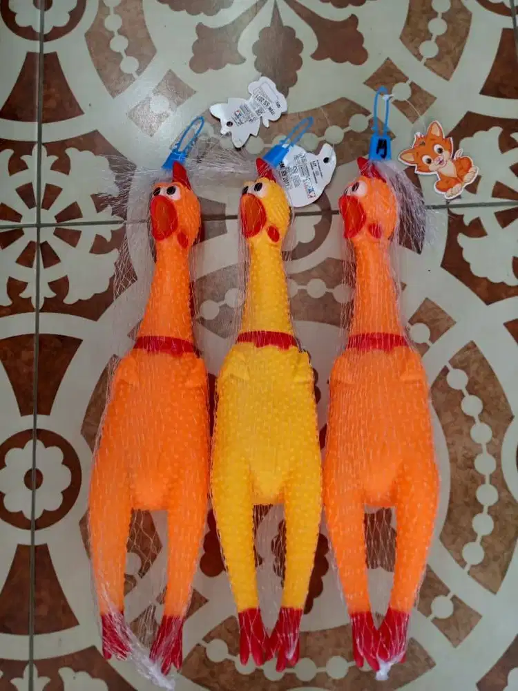 mainan anak ayam penyet besar