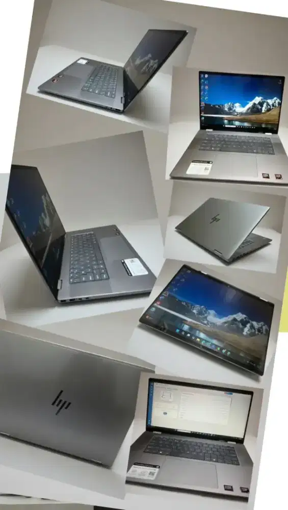 Dijual cepat laptop premium convertible terbaru: HP OmniBook X Flip 16