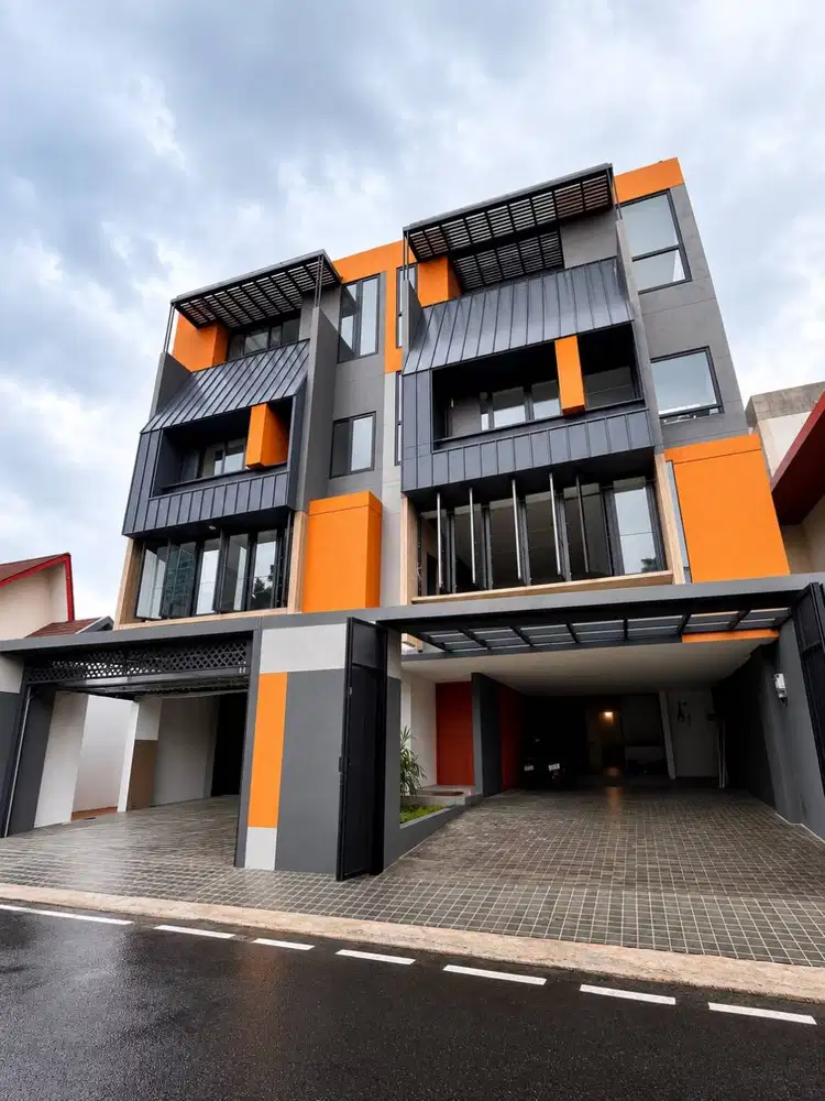 DIJUAL RUMAH MEWAH KEMANG SELATAN PRIVATE POOL & LIFT - 4 LANTAI
