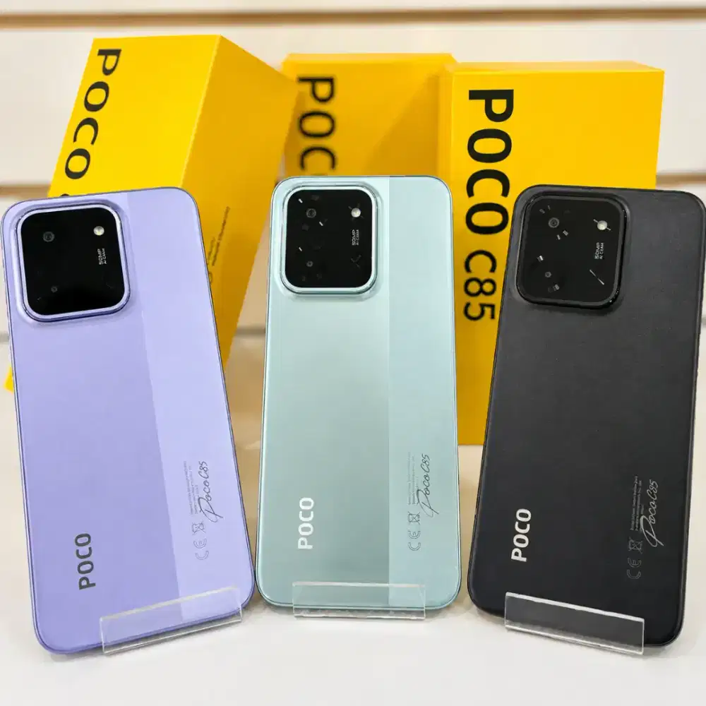 Poco C85 6+6/128gb resmi segel Promo