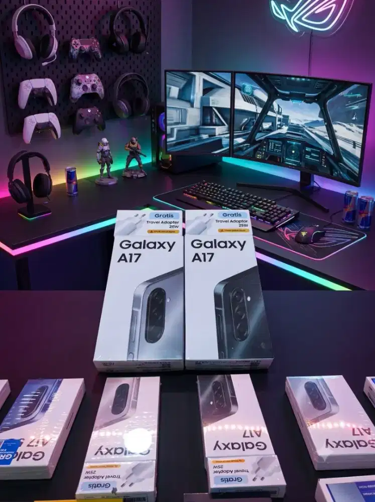 Berminat silahkan WA Samsung Galaxy A17 8/128 Garansi resmi 1thn