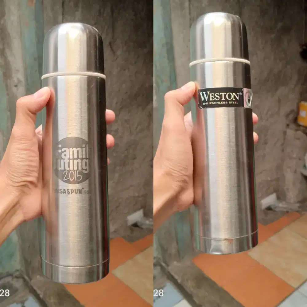 Pahami deskripsi 1 harga dapat 2 Termos stainless dan Doraemon