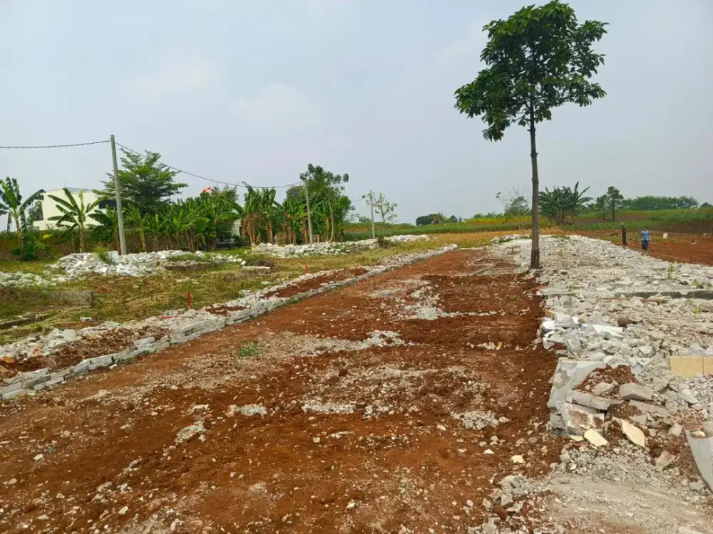 Tanah Citayama SHM 100Jtan Dalam Perumahan - Fasum Jalan 11 Meter - 15 Menit Stasiun Citayam