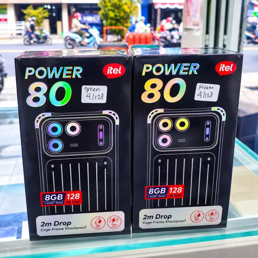 Itel P80 4+4/128gb IP68/IP69 BTre 7000mAh resmi segel