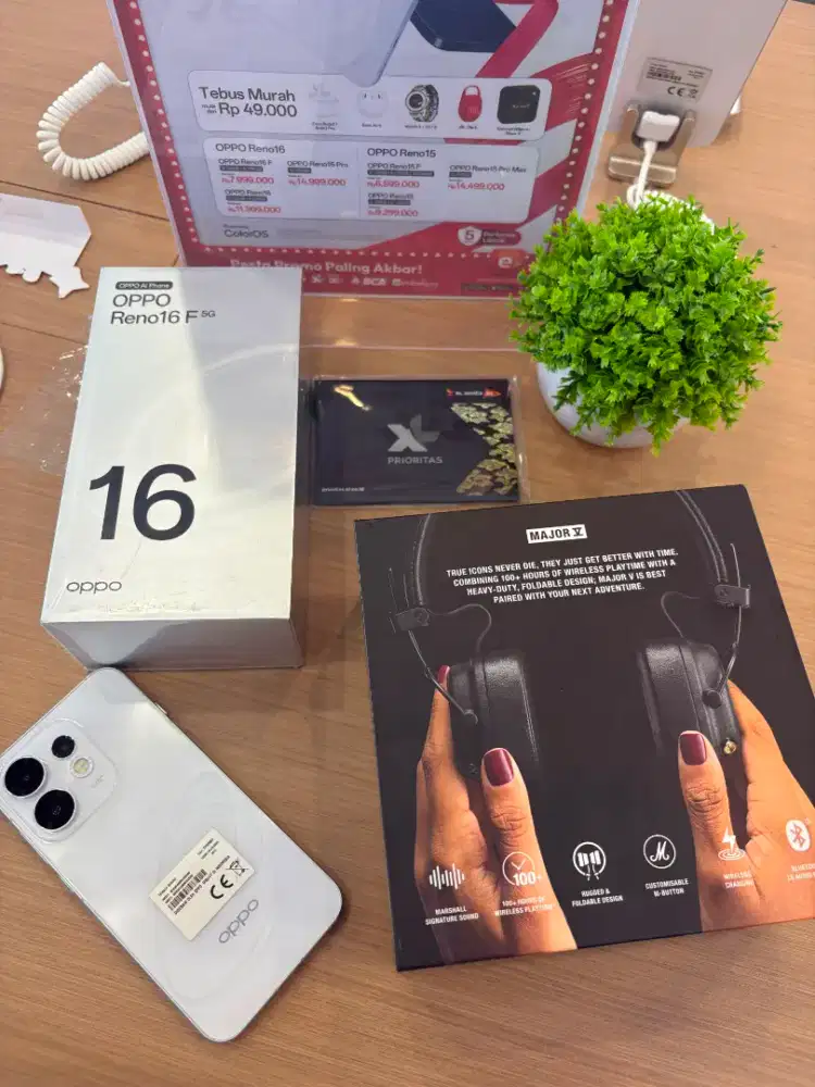 OPPO RENO 16 FREE KUOTA 1 TAHUN